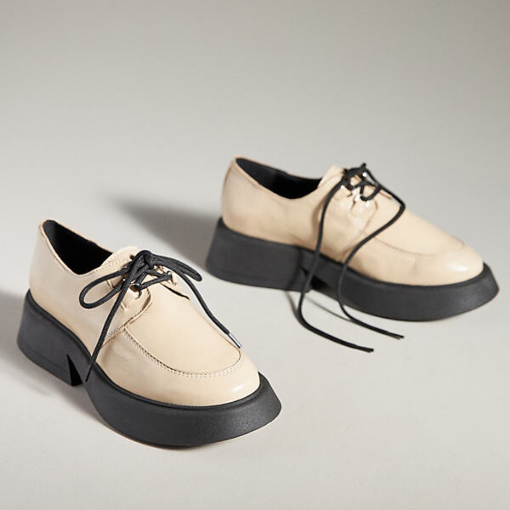 Like NEW Maeve Flared Oxford Loafers Size 39